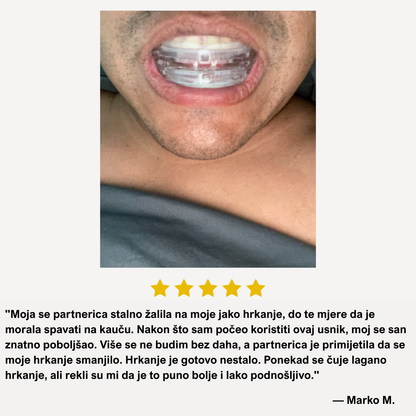 AirFlow™ – Zariadenie proti chrápaniu a spánkovému apnoe